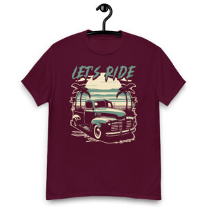 Let's Ride vintage beach style - Men's classic tee