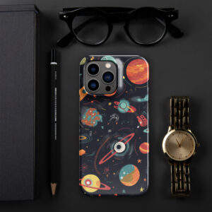 Snap case with galaxy design for iPhone®