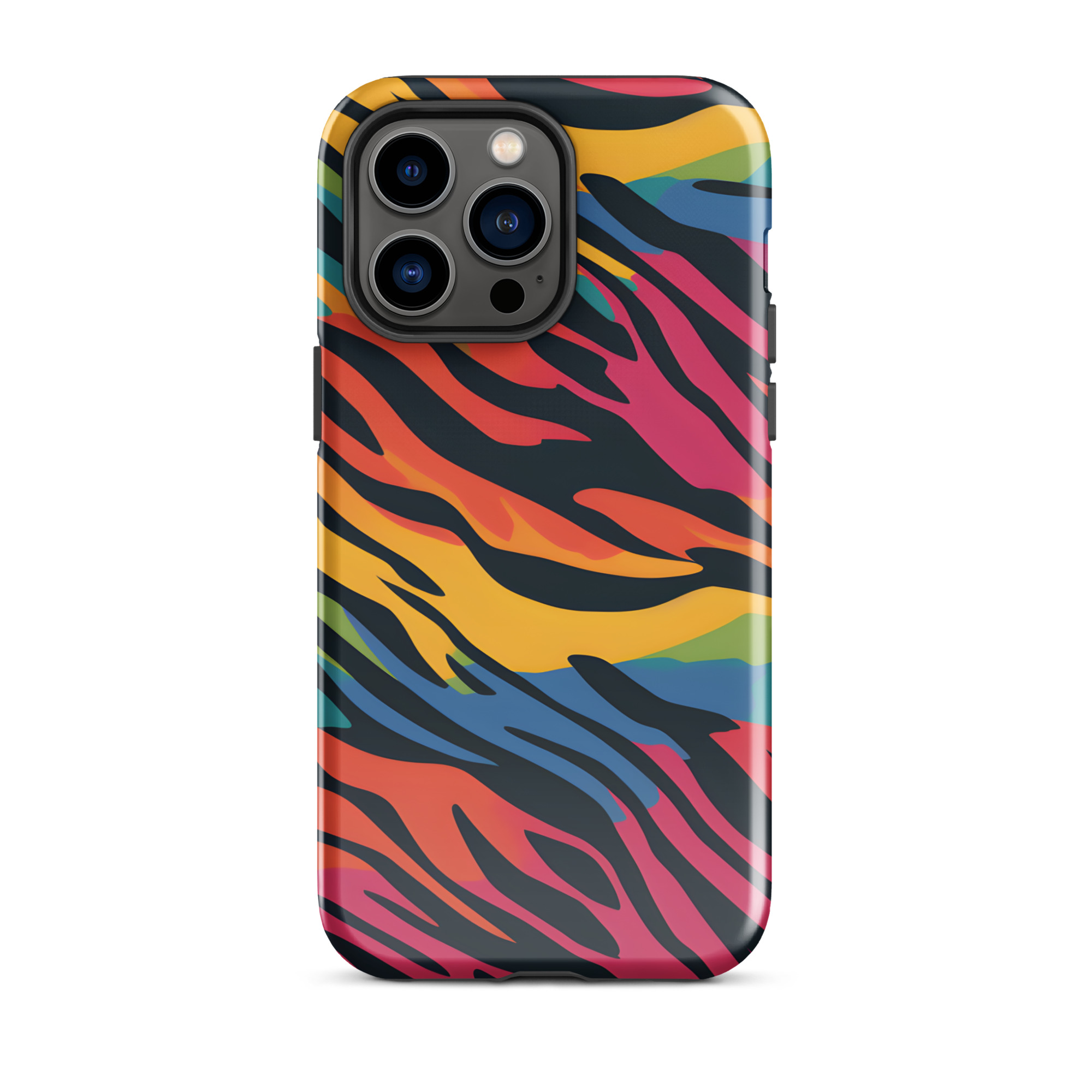 Tough Case with multi color pattern for iPhone®