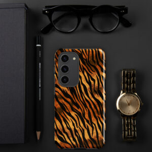 Tough case with Tiger Pattern for Samsung®