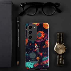 Tough case with galaxy artwork for Samsung®
